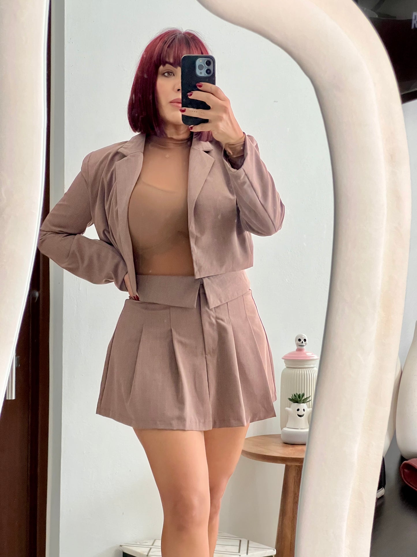 Mocha Skort