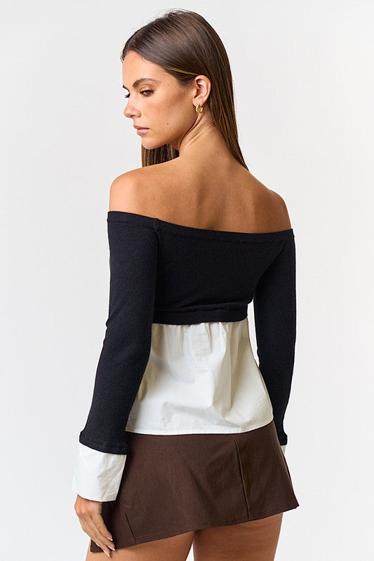 BW Off Shoulder Top