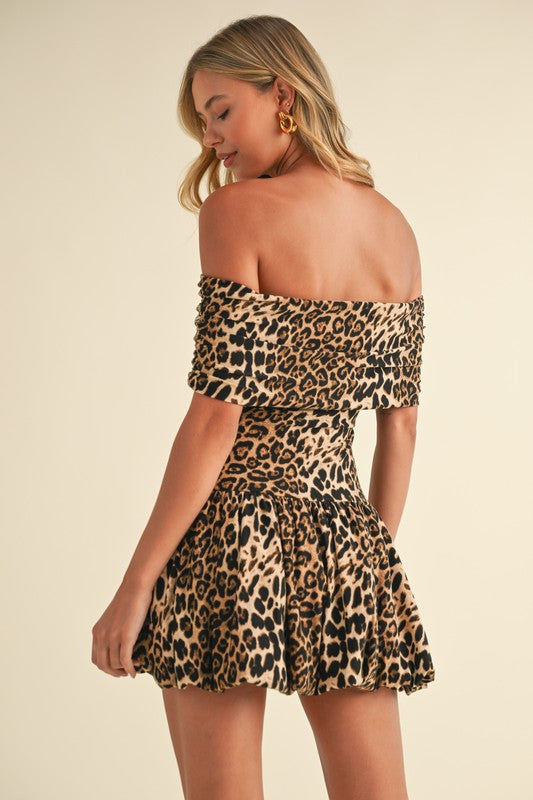 Leopard Bubble Dress