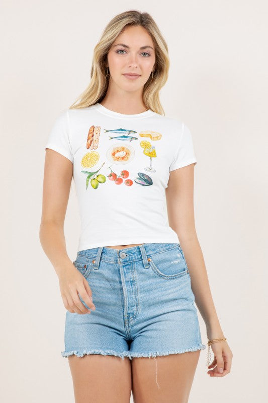 Pasta and Cheese Tee