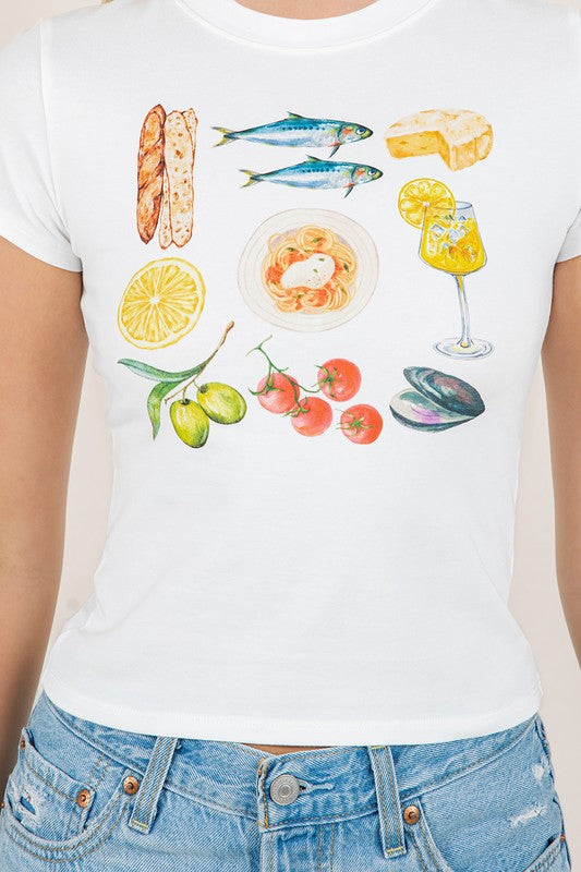 Pasta and Cheese Tee